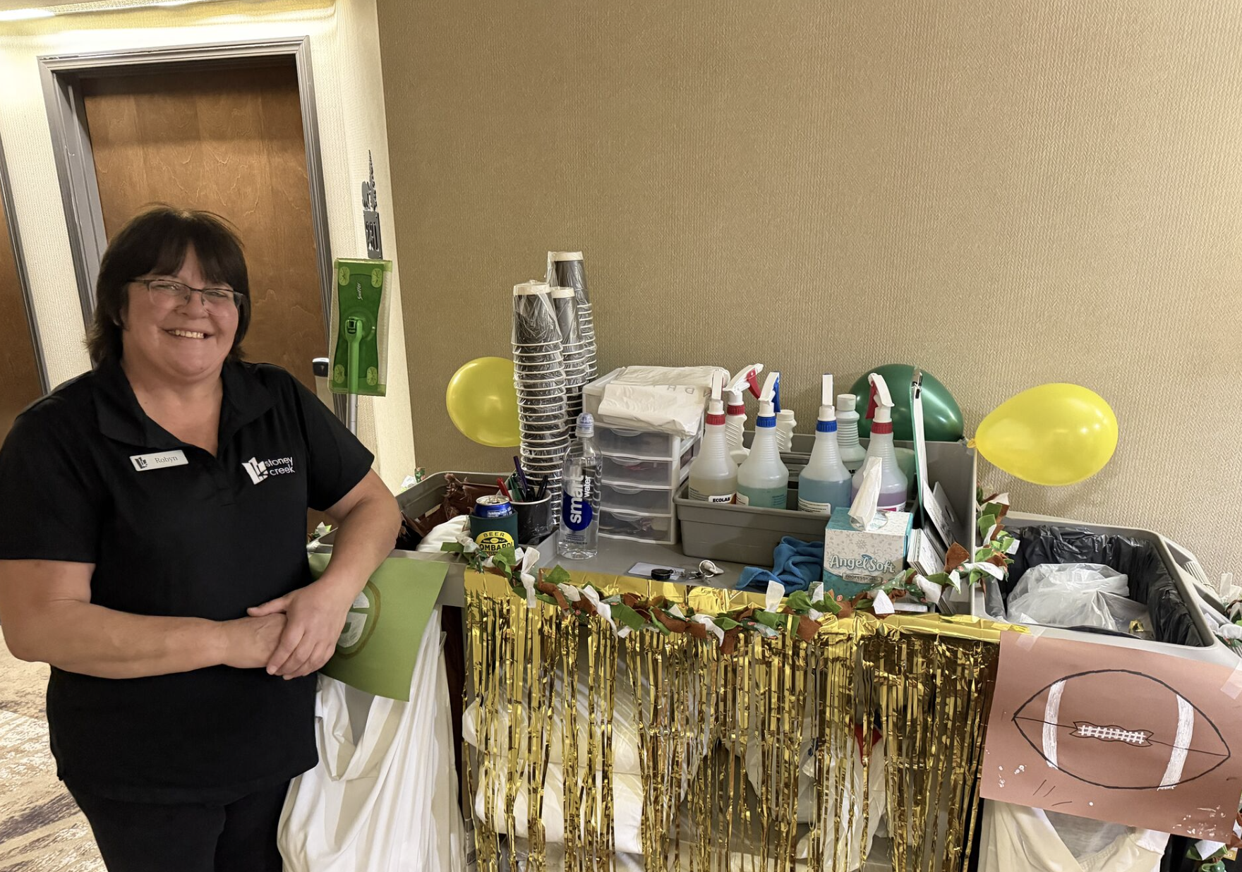 Housekeeping Week · Across the portfolio