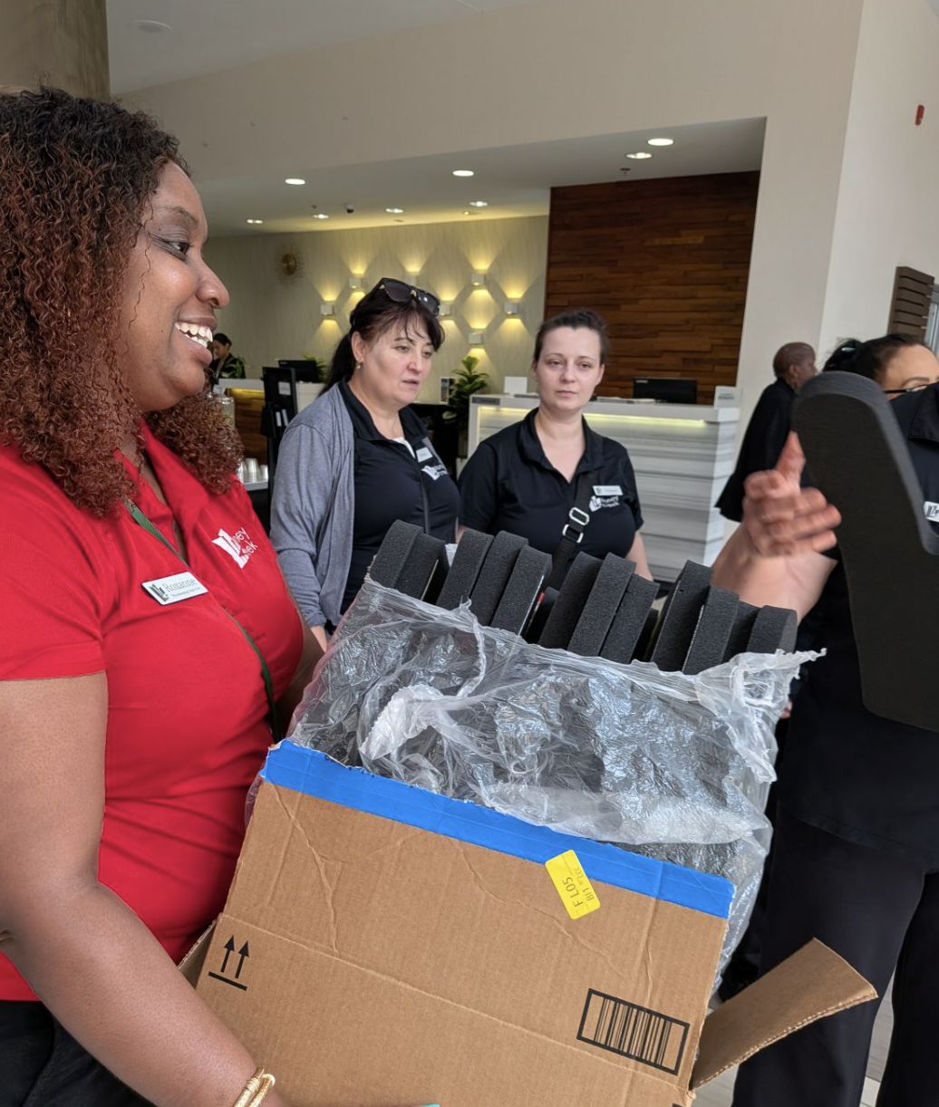 Housekeeping Week · Across the portfolio